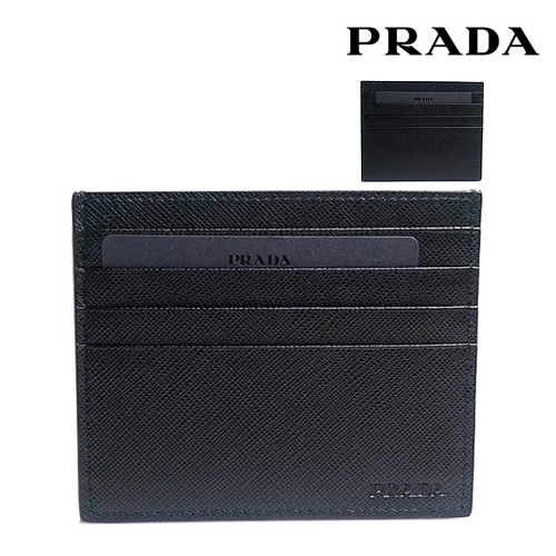 [인기상품 재입고] 프라다 사피아노 카드케이스 NERO 카드 양면 지갑 2MC068 053 [PRADA] 남자명품쇼핑몰 예남 [YENAM]