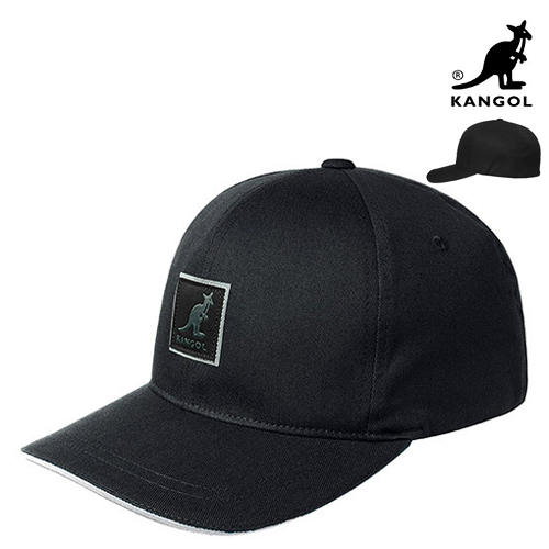 캉골 테크 플렉스핏 코튼 볼캡 K4316SP 블랙 야구모자 [KANGOL Tech Flexfit Cap] 남자명품쇼핑몰 예남 YENAM