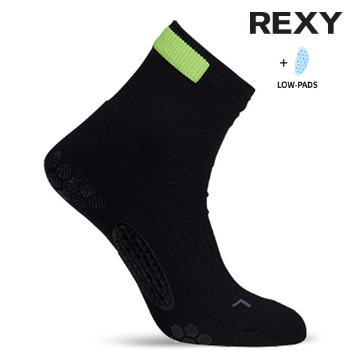   ߸ ÷ο  ̵ 轺  R8MT-05 26(M)  縻   ౸ ״Ͻ   轺 ʵ  ǰ [REXY STRAIGHT AQUA MID Socks / Black]  ǰ θ  YENAM