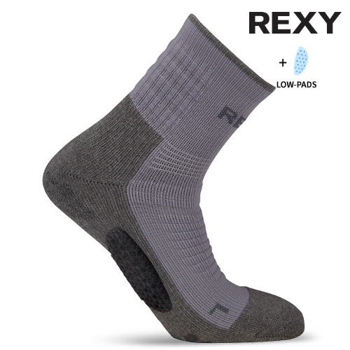   ߸ ׷彽 Ŵ ̵ 轺  G8MT-02 26(M) ׷ 縻   ౸ ״Ͻ   轺 ʵ  ǰ [REXY GRAND-SLAM BALANCE MID Socks / Grey]  ǰ θ  YENAM