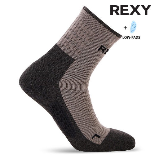   ߸ ׷彽 Ŵ ̵ 轺  O8MT-01 26(M) ũ ׷ 縻   ౸   ʵ  ǰ [REXY GRAND-SLAM BALANCE MID Socks / Dark Grey]  ǰ θ  YENAM